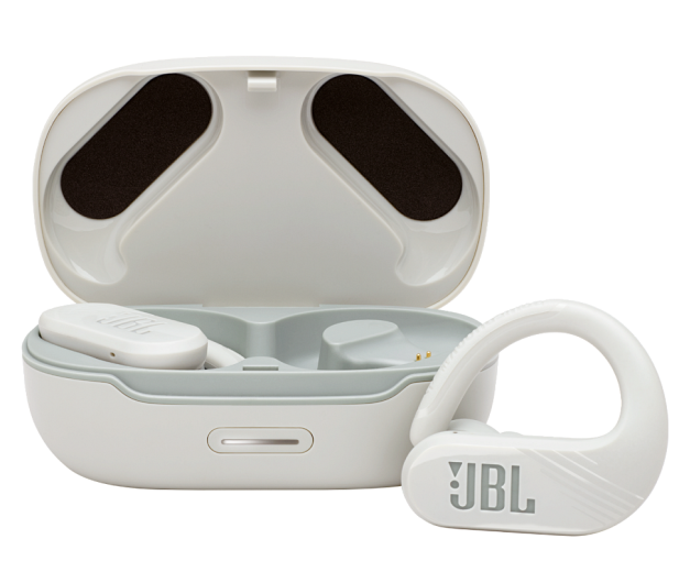 JBL Endurance Peak 2 BT TWS biale - 606340 - zdjęcie